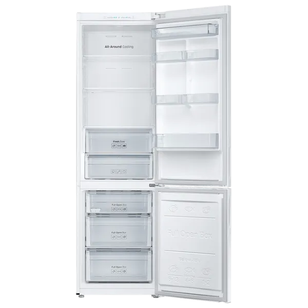 Frigider Samsung RB37J5000WW/UA cu congelator jos 367 l / 201 cm / White photo 4 Frigider Samsung RB37J5000WW/UA cu congelator jos 367 l / 201 cm / White photo 4