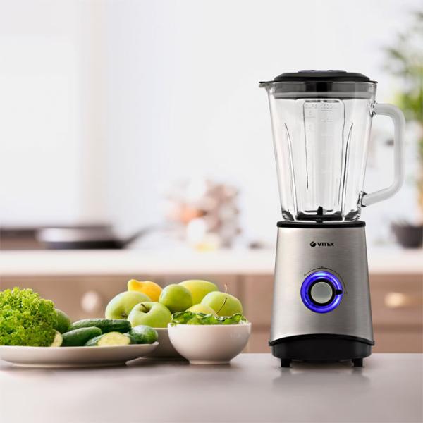 Стационарный блендер Vitek VT-8517 900 Вт / Серебряный photo 3