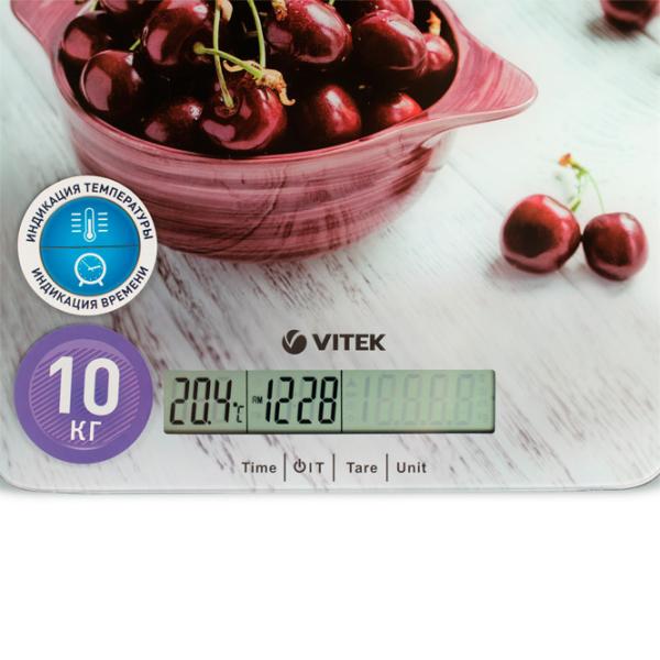 Cântar de bucătărie Vitek VT-8002 Multicolor photo 3