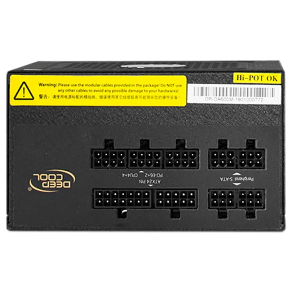 Блок питания Deepcool DA600-M 80+ Bronze/ 600 Вт photo 2