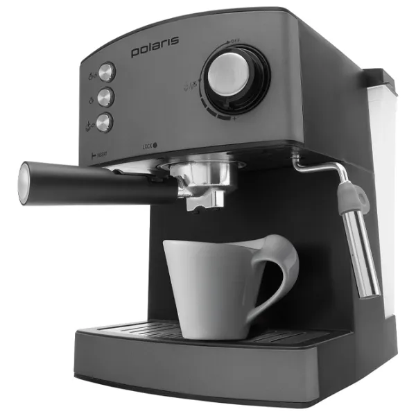Espressor Polaris PCM1527AE Рожковая / 1.5 л / Серый photo 2