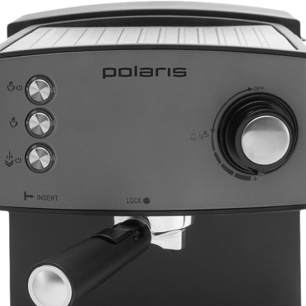 Espressor Polaris PCM1527AE Рожковая / 1.5 л / Серый photo 5
