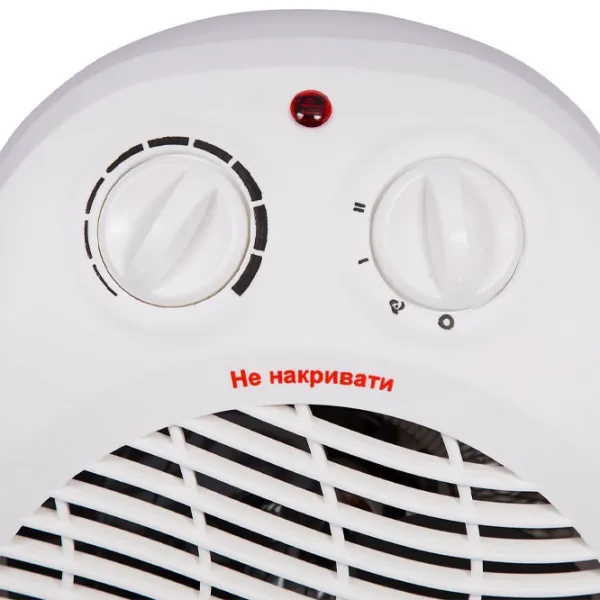 Тепловентилятор Saturn ST-HT0481K 2000 Вт / Белый photo 4
