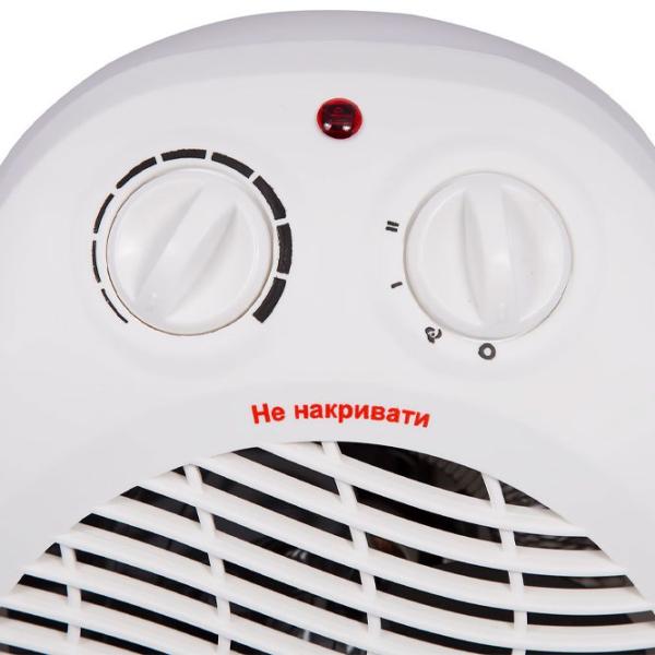 Тепловентилятор Saturn ST-HT0481K 2000 Вт / Белый photo 4
