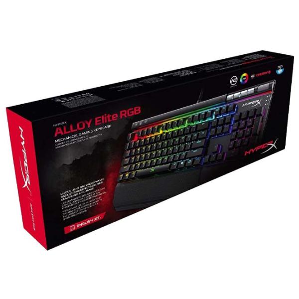 Клавиатура HyperX Alloy Elite RGB Cherry MX Blue Проводная/ Черный photo 6