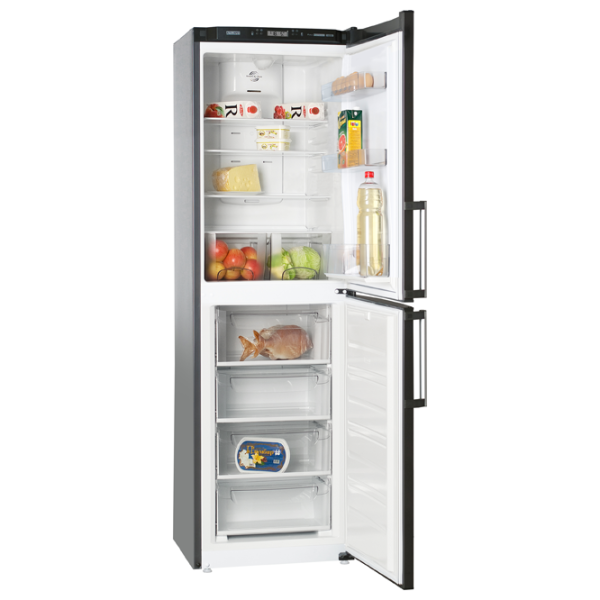 Frigider Atlant ХМ 4423-160-N cu congelator jos 292 l / 196.5 cm / Black photo 5