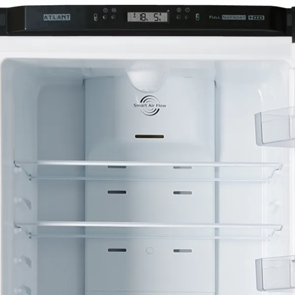 Frigider Atlant ХМ 4423-160-N cu congelator jos 292 l / 196.5 cm / Black photo 6