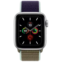 Умные часы Apple Watch Series 5 1.57"/ Sport Loop Серебристый photo 2