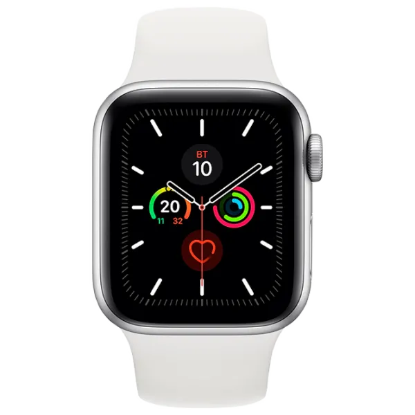 Ceas inteligent Apple Watch Series 5 1.78"/ MWVD2/ Sport Band Silver photo 2 Ceas inteligent Apple Watch Series 5 1.78"/ MWVD2/ Sport Band Silver photo 2
