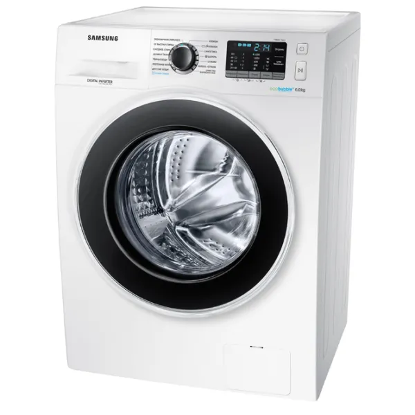 Стиральная машина Samsung WW60J52E0HWDBY 6 кг / 1200 об/мин / Белый photo 3