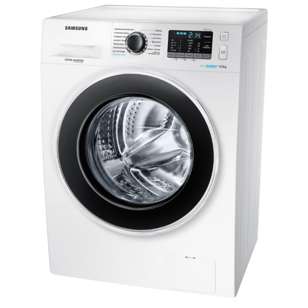 Стиральная машина Samsung WW60J52E0HWDBY 6 кг / 1200 об/мин / Белый photo 3