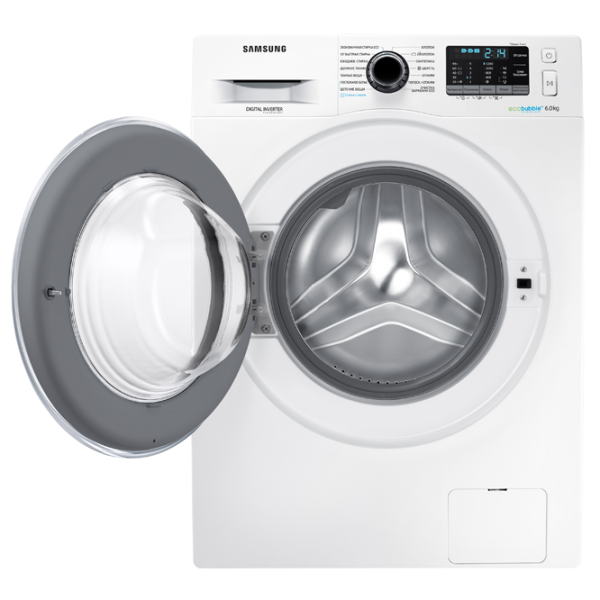Стиральная машина Samsung WW60J52E0HWDBY 6 кг / 1200 об/мин / Белый photo 5