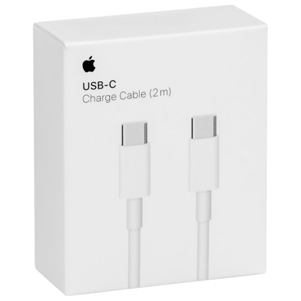 Cablu pentru telefon MLL82AM/ A Apple USB Type-C + USB Type-C 2 m/ White photo 2