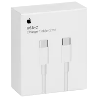 Cablu pentru telefon MLL82AM/ A Apple USB Type-C + USB Type-C 2 m/ White photo 2