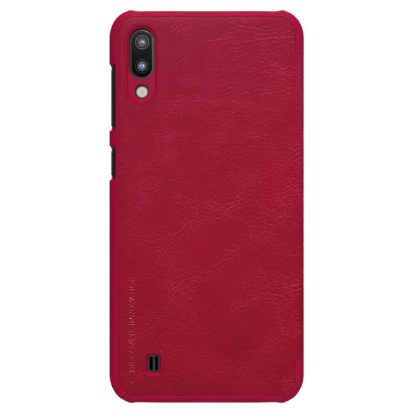 Чехол для смартфона Samsung Galaxy M10 Nillkin/ Flip Cover/ Кожа/ Красный photo 2