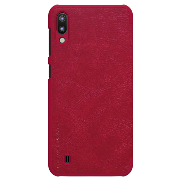 Чехол для смартфона Samsung Galaxy M10 Nillkin/ Flip Cover/ Кожа/ Красный photo 2