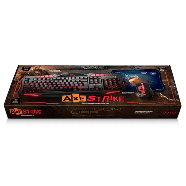Набор Qumo Axe Strike Проводная/ Черный photo 16