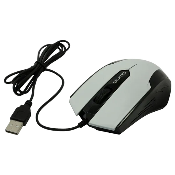 Mouse Qumo M14 USB/ White photo 2
