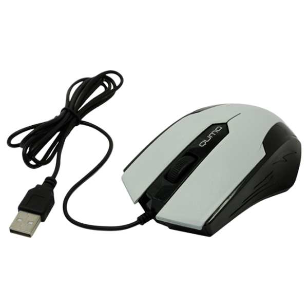 Mouse Qumo M14 USB/ White photo 2