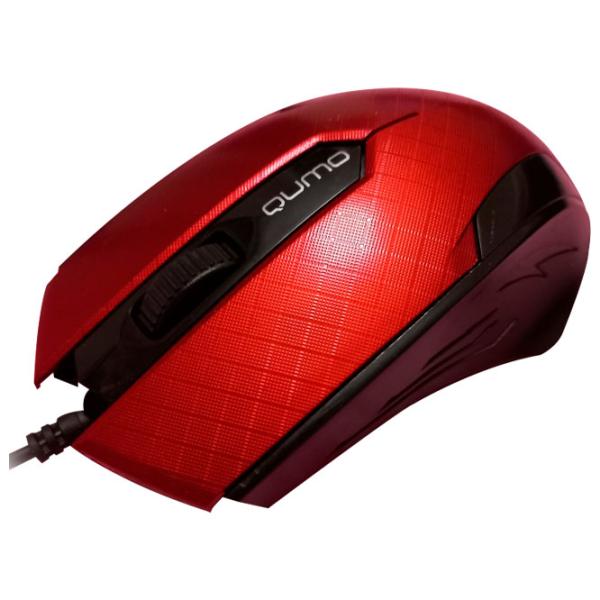 Mouse Qumo M14 USB/ Red photo 4