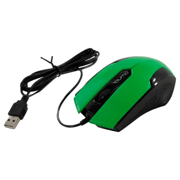 Mouse Qumo M14 USB/ Green photo 3