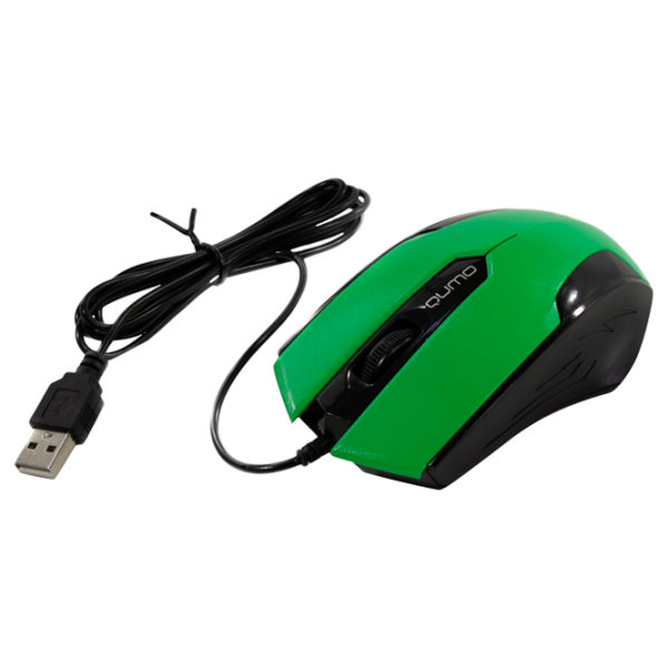 Mouse Qumo M14 USB/ Green photo 3