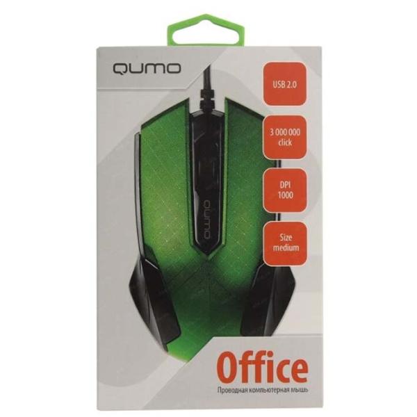 Mouse Qumo M14 USB/ Green photo 4