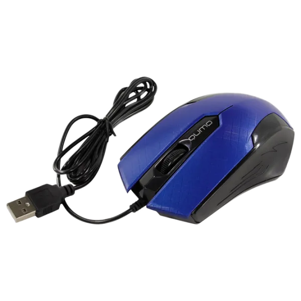 Mouse Qumo M14 USB/ Blue photo 2