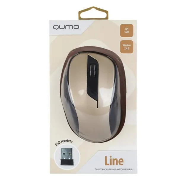 Мышь Qumo M64 Золото photo 5
