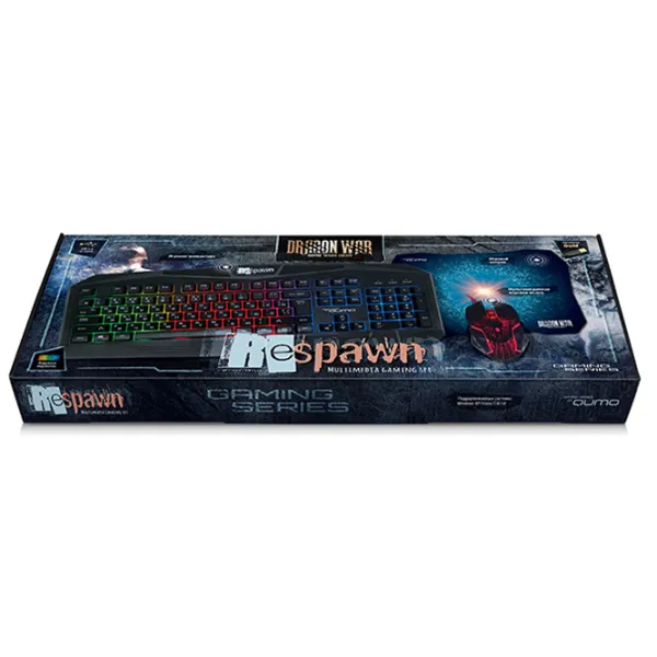 Tastatură Qumo Respawn Cu fir/ Black photo 5