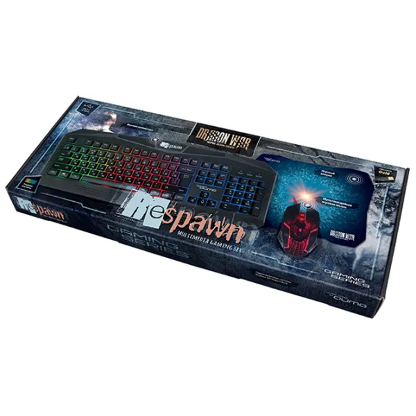 Tastatură Qumo Respawn Cu fir/ Black photo 6