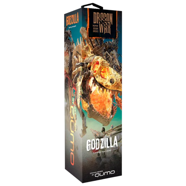 Covoraș pentru mouse Qumo Godzilla Red Brown photo 3