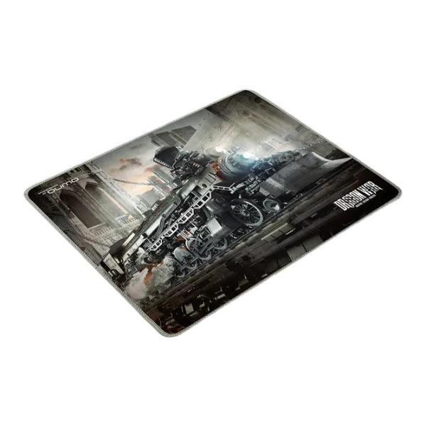 Covoraș pentru mouse Qumo Steam White Gray photo 2