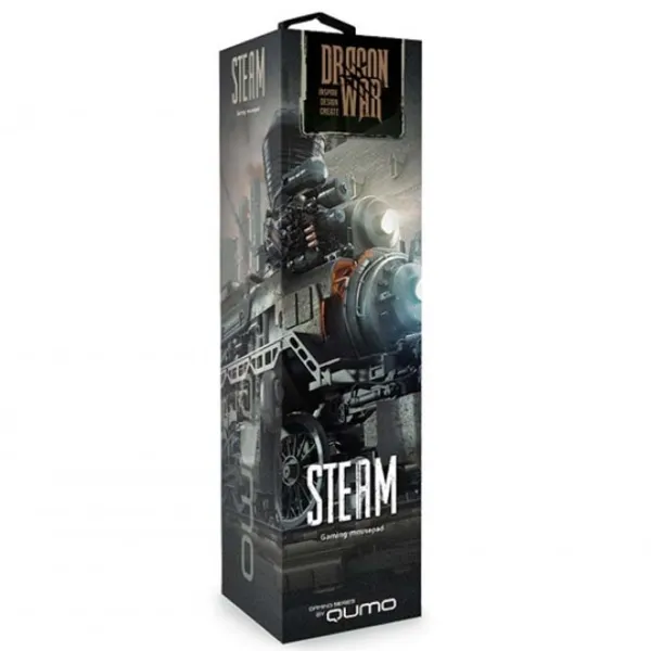 Covoraș pentru mouse Qumo Steam White Gray photo 3
