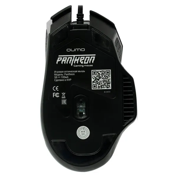 Мышь Qumo Pantheon USB/ Черный photo 5