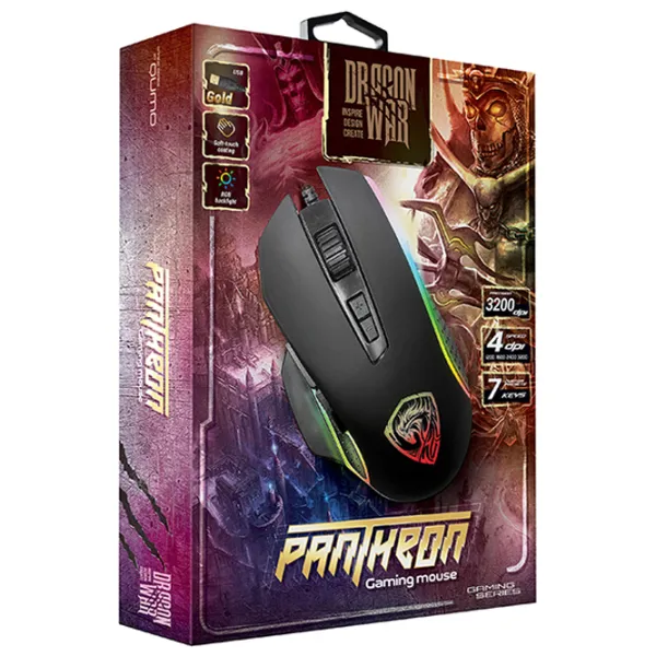 Мышь Qumo Pantheon USB/ Черный photo 6
