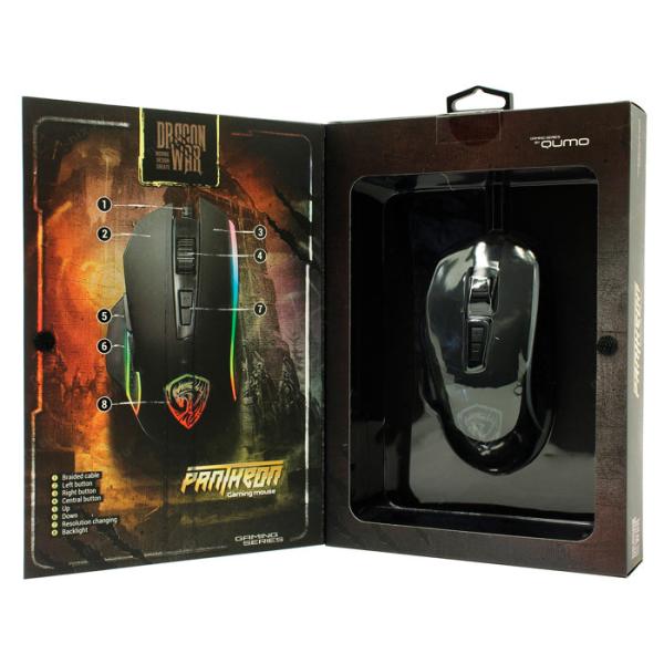 Мышь Qumo Pantheon USB/ Черный photo 7