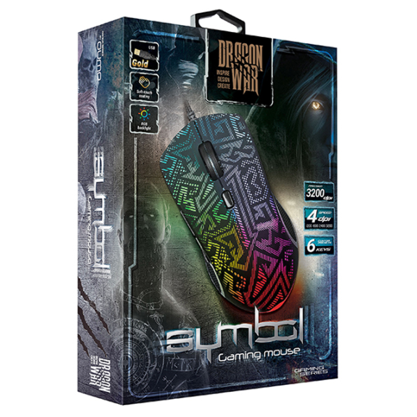 Mouse Qumo Symbol USB/ Black photo 3