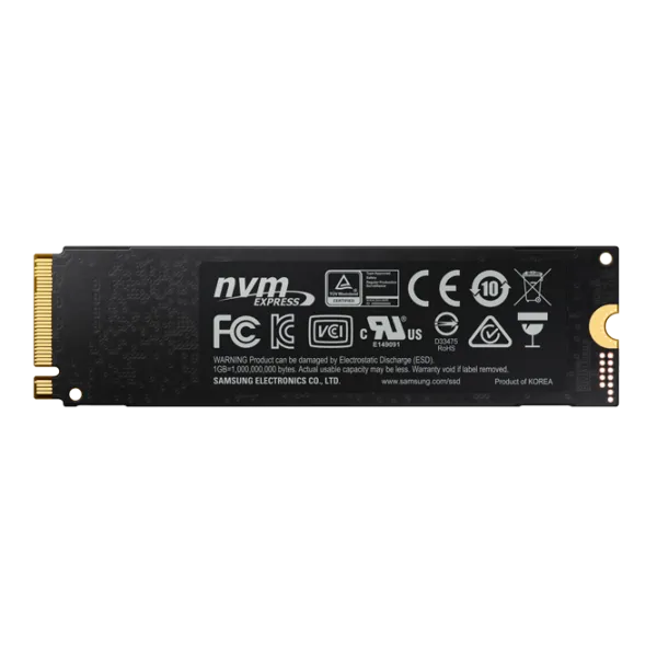 SSD Samsung 970 EVO Plus 500 ГБ M.2 NVMe photo 2