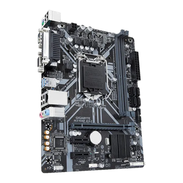 Placă de bază Gigabyte H310M DS2 1.0 Gaming/ mATX/ Intel H310 photo 2 Placă de bază Gigabyte H310M DS2 1.0 Gaming/ mATX/ Intel H310 photo 2