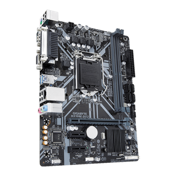 Placă de bază Gigabyte H310M DS2 1.0 Gaming/ mATX/ Intel H310 photo 2 Placă de bază Gigabyte H310M DS2 1.0 Gaming/ mATX/ Intel H310 photo 2