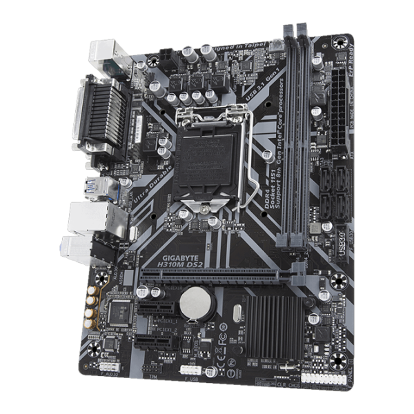 Placă de bază Gigabyte H310M DS2 1.0 Gaming/ mATX/ Intel H310 photo 3 Placă de bază Gigabyte H310M DS2 1.0 Gaming/ mATX/ Intel H310 photo 3