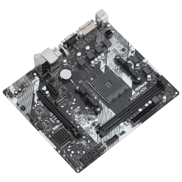 Placă de bază ASRock A320M-HDV R4.0 mATX/ AMD A320 photo 2