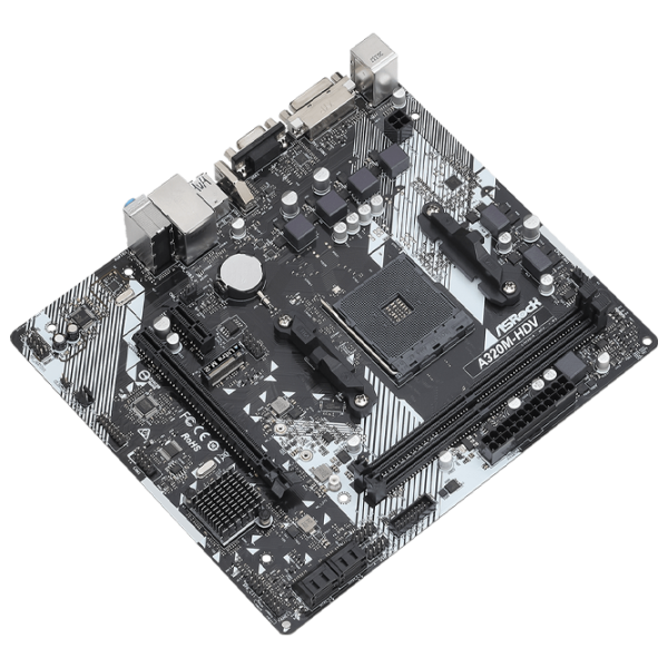 Placă de bază ASRock A320M-HDV R4.0 mATX/ AMD A320 photo 2