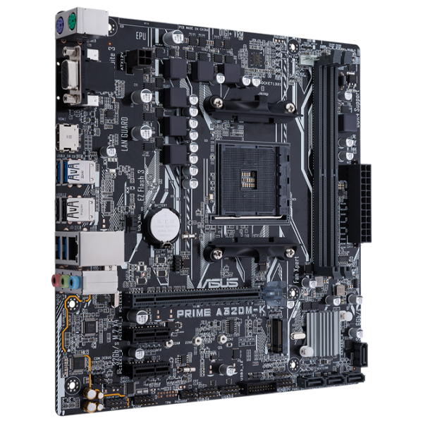 Материнская плата Asus PRIME A320M-K mATX/ AMD A320 photo 2