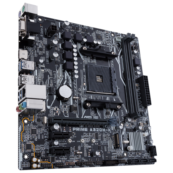 Материнская плата Asus PRIME A320M-K mATX/ AMD A320 photo 3