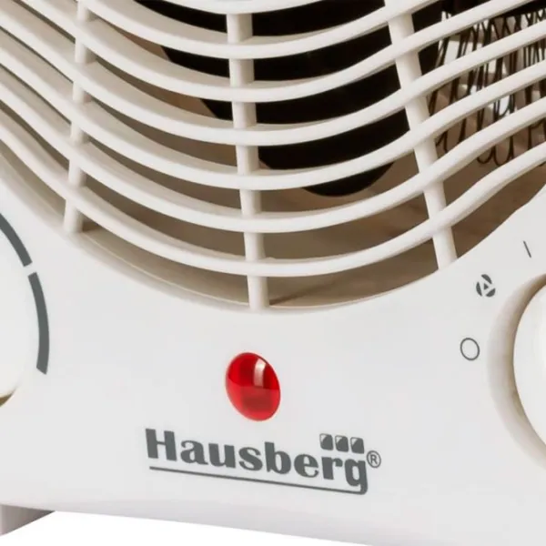Încălzitor cu ventilator HAUSBERG HB-8501 W 2000 W / White photo 4