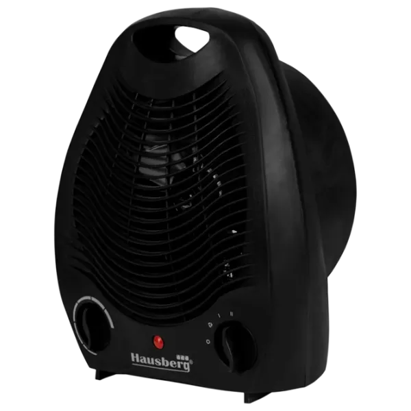Încălzitor cu ventilator HAUSBERG HB-8501 B 2000 W / Black photo 3