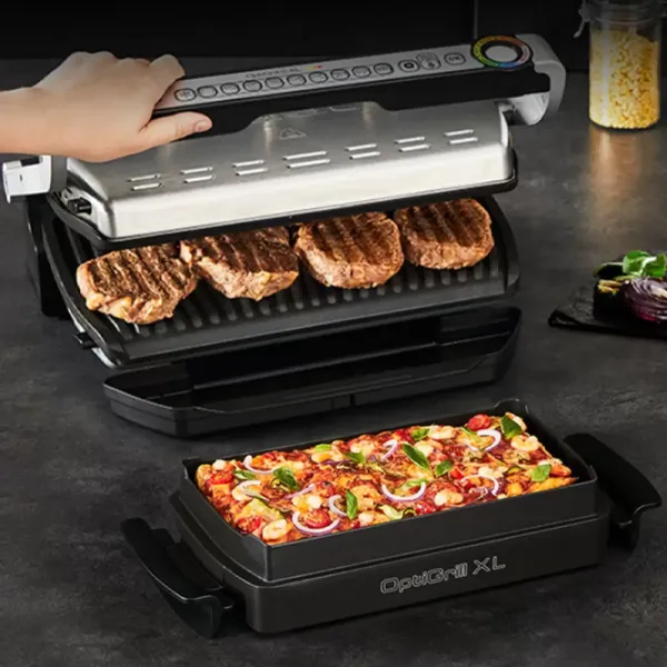 Электрогриль Tefal GC724D12 Контактный/ 2000 Вт/ Черный Нержавеющая сталь photo 8