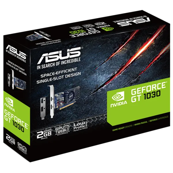 Видеокарта Asus GeForce GT 1030 PCI Express x8 3.0 / 2 ГБ photo 5 Видеокарта Asus GeForce GT 1030 PCI Express x8 3.0 / 2 ГБ photo 5